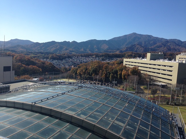 The Sky Above the Roof and Mount Oyama